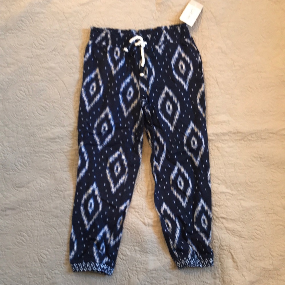 NWT Carter’s Girls Linen joggers